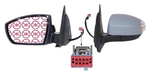 Utv.Spegel Kontakthållarform: Kantig in the group Body parts / Mirror / Outside Mirror at  Professional Parts Sweden AB (25831035)