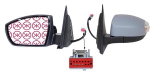 Utv.Spegel Antal Stickkontakter: 6 in the group Body parts / Mirror / Outside Mirror at  Professional Parts Sweden AB (25831042)