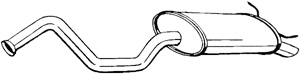 Bakre Ljudd�mpare in the group Exhaust parts / End Pipe at  Professional Parts Sweden AB (278-769)