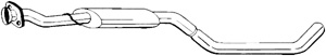 Mittenljuddmpare in the group Exhaust parts / Exhaust muffler & kits at  Professional Parts Sweden AB (283-087)