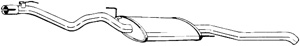 Bakre Ljuddämpare in the group Exhaust parts / End Pipe at Professional Parts Sweden AB (285-703)