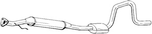 Mittenljudd�mpare in the group Exhaust parts / Exhaust muffler & kits at  Professional Parts Sweden AB (286-079)