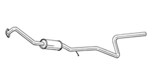 Mittenljudd�mpare in the group Exhaust parts / Exhaust muffler & kits at  Professional Parts Sweden AB (288-185)