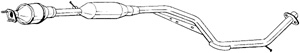 Katalysator Med Tillbeh�r in the group Exhaust parts / Catalytic converter at  Professional Parts Sweden AB (090-604)