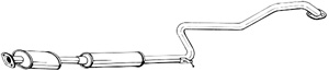 Mittenljudd�mpare in the group Exhaust parts / Exhaust muffler & kits at  Professional Parts Sweden AB (288-577)