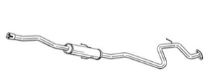Mittenljudd�mpare in the group Exhaust parts / Exhaust muffler & kits at  Professional Parts Sweden AB (290-131)