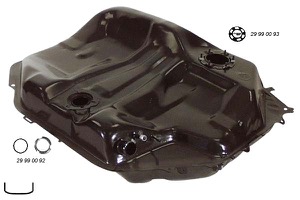 Br�nsletank 45L Inj in the group Body parts / Body Parts / Fuel Tank Filling / Fuel Tank at  Professional Parts Sweden AB (2909007)