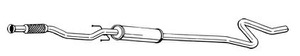Mittenljudd�mpare in the group Exhaust parts / Exhaust muffler & kits at  Professional Parts Sweden AB (291-071)