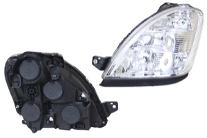 Huvudstr�lkastare H7/H1/H1 in the group Headlights / Lightning / Headlights / Headlamp at  Professional Parts Sweden AB (30810121A1)