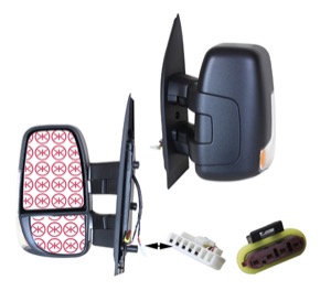 Utv.Spegel Vänster Kort Spegelarm in the group Body parts / Mirror / Outside Mirror at  Professional Parts Sweden AB (30821041)
