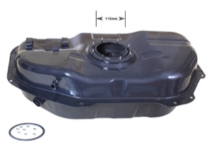 Br�nsletank Inj in the group Body parts / Body Parts / Fuel Tank Filling / Fuel Tank at  Professional Parts Sweden AB (3120008)
