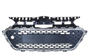 Kylargrill Svart Med Dekorlist Krom in the group Body parts / Body Parts / Radiator Grille / Radiator Grille at  Professional Parts Sweden AB (3129990)