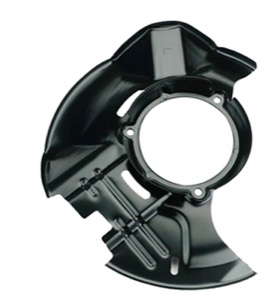 Bromssk�ld Framaxel V�nster in the group Brake system / Brake dust shield at  Professional Parts Sweden AB (3169377)