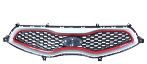 Kylargrill 3-Drs R�d in the group Body parts / Body Parts / Radiator Grille / Radiator Grille at  Professional Parts Sweden AB (3266991)
