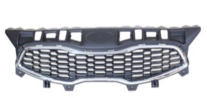 Kylargrill Krom/Svart Framdel in the group  at  Professional Parts Sweden AB (3268993)