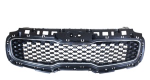 Kylargrill Svart Med Dekorlist Krom in the group Body parts / Body Parts / Radiator Grille / Radiator Grille at  Professional Parts Sweden AB (3293990)
