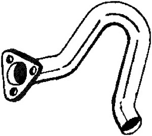 Avgasr�r in the group Exhaust parts / Exhaust muffler & kits at  Professional Parts Sweden AB (337-445)