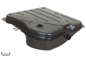 Bransletank ej inj i gruppen Kaross / Kaross / Brnsletanksfyllning / Brnsletank hos  Professional Parts Sweden AB (3430007)