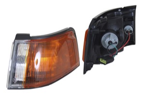 Blinker med lamphallare gul in the group Headlights / Lightning / Corner lights / Corner lamp at  Professional Parts Sweden AB (34320351)