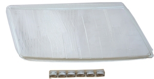 Headlamp glass right i gruppen Belysning / Strålkastare / Strålkastarglas hos Professional Parts Sweden AB (34340052)