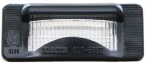 License plate lamp i gruppen Belysning / Nummerpltsbelysning hos  Professional Parts Sweden AB (34430009)