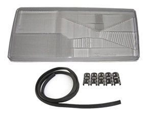Headlamp glass with fog light left in the group Headlights / Lightning / Headlights / Headlamp glass at  Professional Parts Sweden AB (34430013)