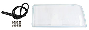 Headlamp glass right i gruppen Belysning / Strlkastare / Strlkastarglas hos  Professional Parts Sweden AB (34430114)