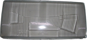 Headlamp glass RHD left in the group at Professional Parts Sweden AB (34432838)
