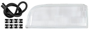Headlamp glass USA i gruppen Belysning / Strlkastare / Strlkastarglas hos  Professional Parts Sweden AB (34439414)