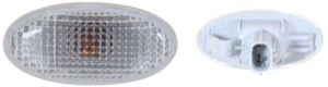 Blinker Oval Med Lamph�llare Vit in the group Headlights / Lightning / Corner lights / Corner lamp at  Professional Parts Sweden AB (34510560)
