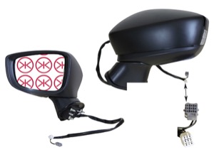 Utv.Spegel V�nster in the group Body parts / Mirror / Outside Mirror at  Professional Parts Sweden AB (34781045)