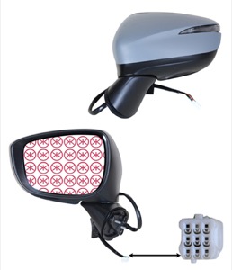 Utv.Spegel Elektr. F�llbar in the group  at  Professional Parts Sweden AB (34811037)