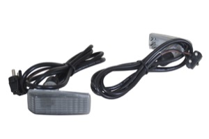 Blinker Med Lamph�llare R�kgr� in the group Headlights / Lightning / Corner lights / Corner lamp at  Professional Parts Sweden AB (35110570)