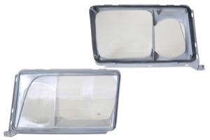 Lyktglas Huvudstr�lkastare H4/H3 in the group Headlights / Lightning / Headlights / Headlamp glass at  Professional Parts Sweden AB (35260253)