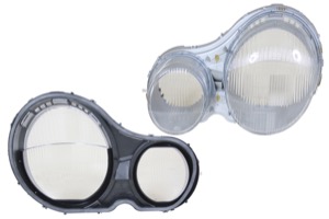 Lyktglas huvudstralkastare h7/ h7 in the group Headlights / Lightning / Headlights / Headlamp glass at  Professional Parts Sweden AB (35270252A1)