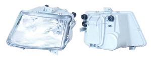Huvudstr�lkastare H4/H1 Valeo H�ger in the group Headlights / Lightning / Headlights / Headlamp at  Professional Parts Sweden AB (35410132A1)