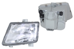 Huvudstr�lkastare H4/H1 in the group Headlights / Lightning / Headlights / Headlamp at  Professional Parts Sweden AB (35410142A1)