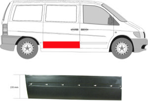 D�rr Karosseri H�jd [Cm]: 23.5 in the group Body parts / Repair Panels / Repair Panel, Door at  Professional Parts Sweden AB (3541150)