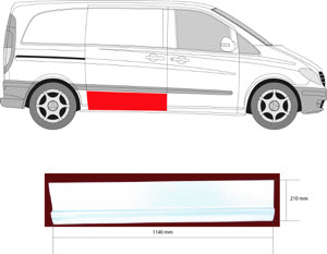D�rr Karosseri Sidoinstallation in the group Body parts / Repair Panels / Repair Panel, Door at  Professional Parts Sweden AB (3542150)