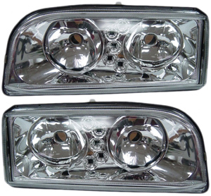 Headlamp chrome styling L&R i gruppen Belysning / Strlkastare / Strlkastare hos  Professional Parts Sweden AB (35430000)