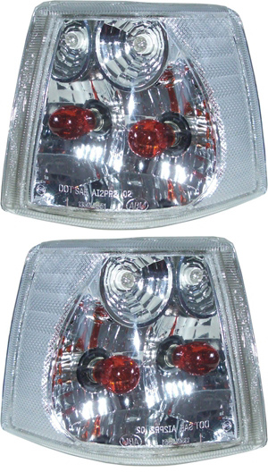 Corner lamp chrome styling L&R in the group Headlights / Lightning / Corner lights / Corner lamp at  Professional Parts Sweden AB (35430020)