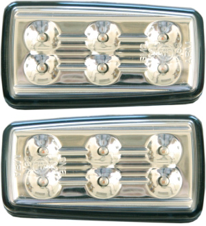 Side lamp crystal chrome housing L&R in the group Headlights / Lightning / Side marker lights at  Professional Parts Sweden AB (35430050)