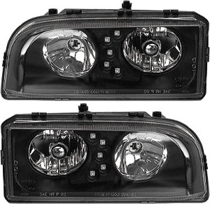Headlamp black styling USA L&R i gruppen Tillflligt dolda artiklar hos  Professional Parts Sweden AB (35430130)