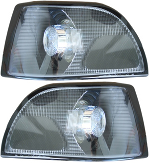 Corner lamp black L&R in the group Headlights / Lightning / Corner lights / Corner lamp at  Professional Parts Sweden AB (35430164)
