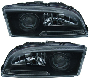 Headlamp black styling L&R in the group Headlights / Lightning / Headlights / Headlamp at  Professional Parts Sweden AB (35430170)
