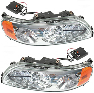 Headlamp + Corner lamp chrome L&R i gruppen Tillflligt dolda artiklar hos  Professional Parts Sweden AB (35430283)