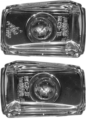 Side marker chrystal chrome L&R in the group Headlights / Lightning / Side marker lights at  Professional Parts Sweden AB (35430350)