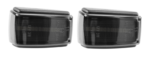 LED Side lamp Smoked lens Dynamic amber 1 pair i gruppen Belysning / Sidoblinkers hos  Professional Parts Sweden AB (35435002)