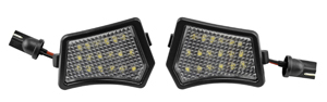 LED Under mirror light 5000K 1 pair in the group Accessories / Bodywork Cleaning & Care / Chamois Leather at  Professional Parts Sweden AB (35435017)