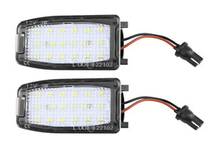 LED Under mirror light 5000K 1 pair in the group Body parts / Mirror / Lens, Outside mirror light at  Professional Parts Sweden AB (35435018)